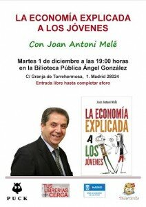 Joan Melé presenta su nuevo libro